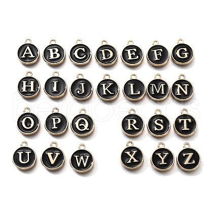 Alloy Enamel Charms ENAM-K075-06KCG-01-1