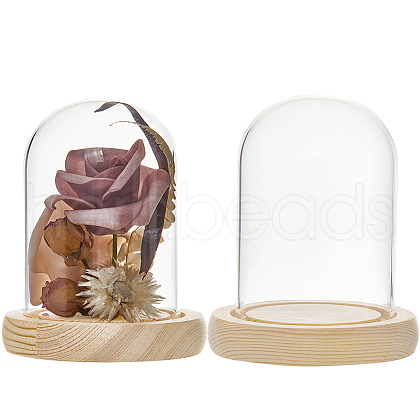 SUNNYCLUE Glass Dome Cover AJEW-SC0001-61A-1