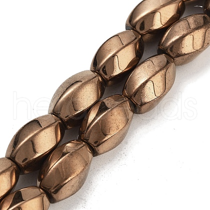 Synthetic Magnetic Hematite Beads Strands G-P545-G01-01D-1