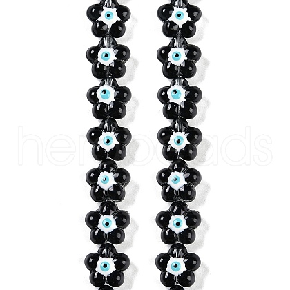 Transparent Glass Beads Strands GLAA-K070-01F-1