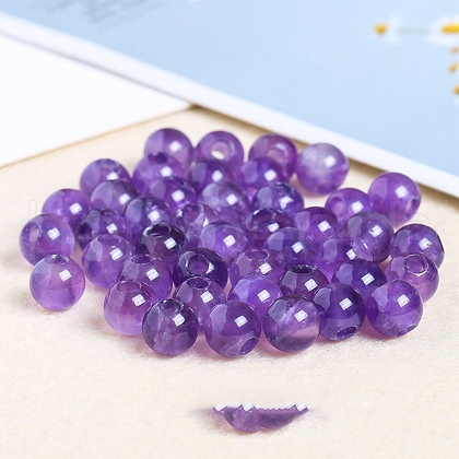 Natural Amethyst Beads X-G-WH0030-03A-13-1