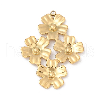304 Stainless Steel Pendants STAS-C121-44C-G-1