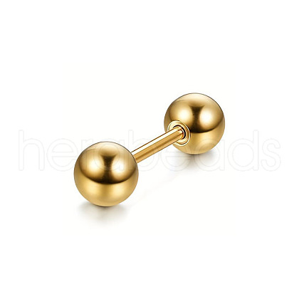 Round 316L Surgical Stainless Steel Cartilage Earrings for Women Men WGCE133-04-1