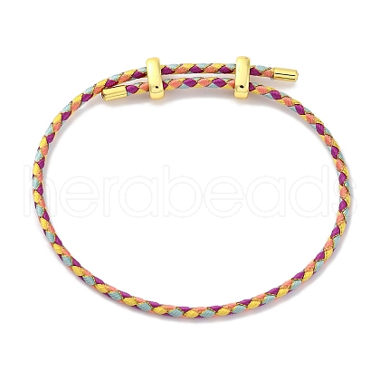 Adjustable Polyester Cord Braided Bracelets BJEW-Z085-01G-11-1