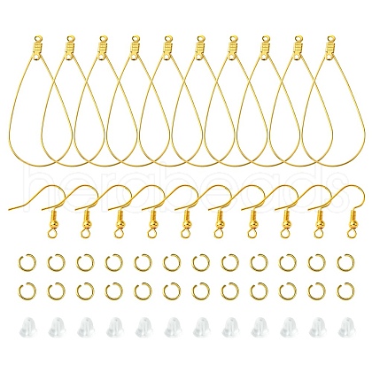 67Pcs 4 Styles 304 Stainless Steel Wire Pendants FIND-FS0002-26-1