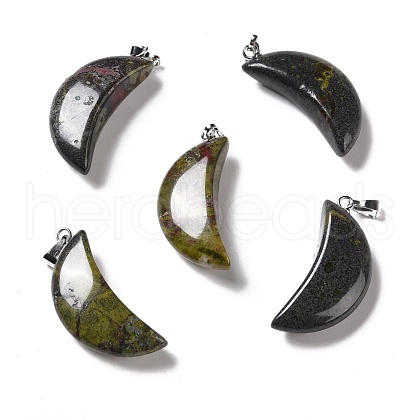 Natural Dragon Blood Pendants G-F714-03C-1
