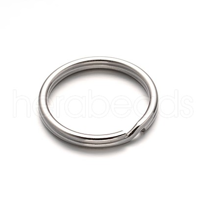 Tarnish Resistant 304 Stainless Steel Split Key Rings STAS-M216-07-1