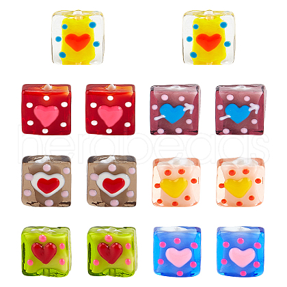  Handmade Lampwork Beads LAMP-PH0001-32A-1