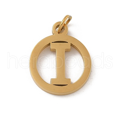 304 Stainless Steel Charms
with Jump Ring STAS-R001-02G-I-1
