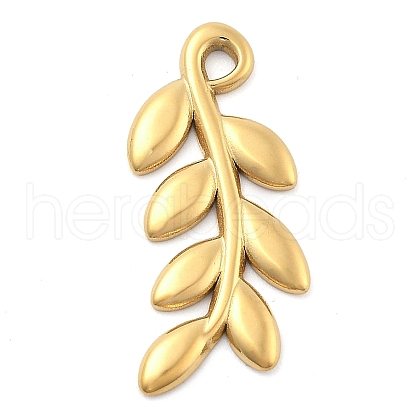 Ion Plating(IP) 304 Stainless Steel Pendants STAS-P379-02B-G-1