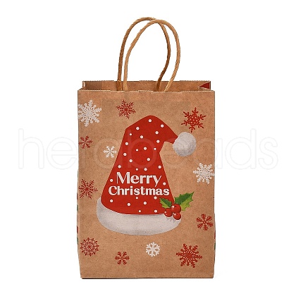 Christmas Theme Rectangle Paper Bags CARB-F011-01A-1