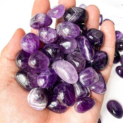 Mother's Day Gifts Natural Amethyst Healing Stones PW-WGD7FF2-02-1