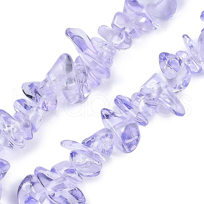 Transparent Glass Beads Strands GLAA-Z009-01G-1