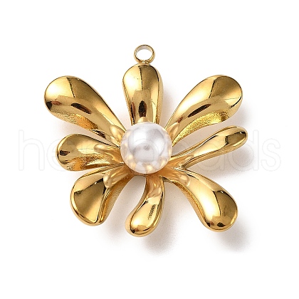 304 Stainless Steel Pendants STAS-P395-10A-G-1