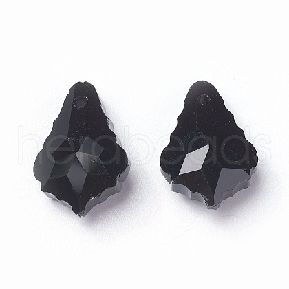 Faceted Glass Pendants GLAA-F068-C31-1