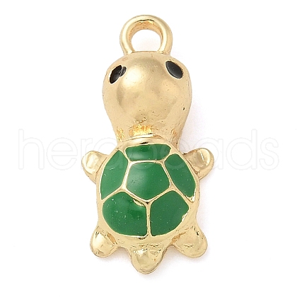 Alloy Enamel Pendants ENAM-G228-01G-1