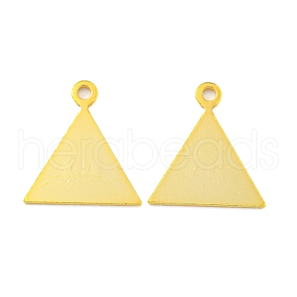 925 Sterling Silver Triangle Charms STER-B005-36G-1