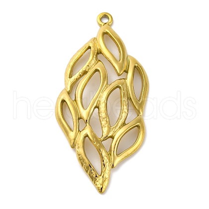 Ion Plating(IP) 304 Stainless Steel Big Pendants STAS-D194-19G-1