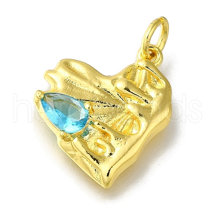 Rack Plating Brass Pendant KK-H485-06G-02-1