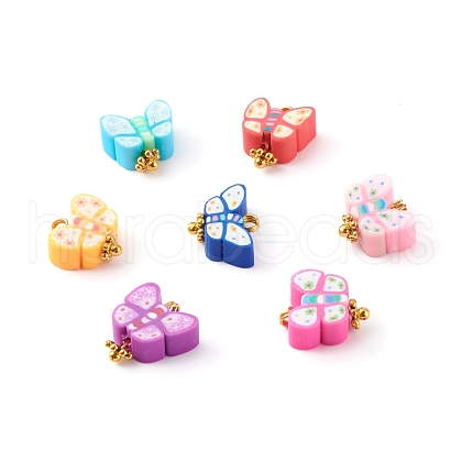 Polymer Clay Charms PALLOY-JF00679-1