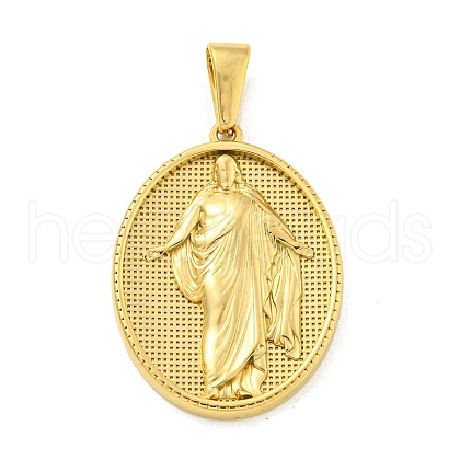 Ion Plating(IP) 304 Stainless Steel Pendants STAS-R231-18G-23-1