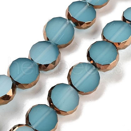 Imitation Jade Glass Beads Strands GLAA-H032-03-03-1