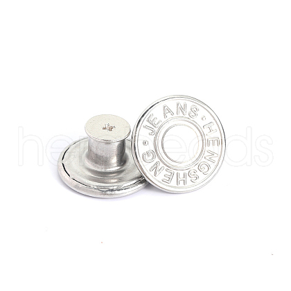 Alloy Button Pins for Jeans PURS-PW0009-01B-01P-1