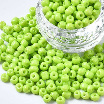 6/0 Glass Seed Beads SEED-S058-A-F275-1