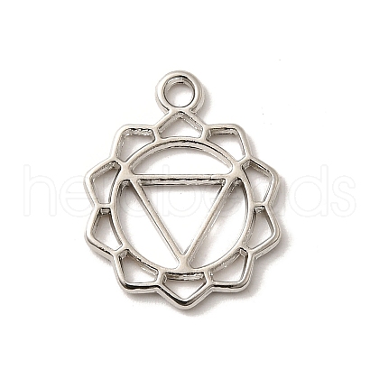 Chakra Alloy Pendants FIND-H015-12P-1