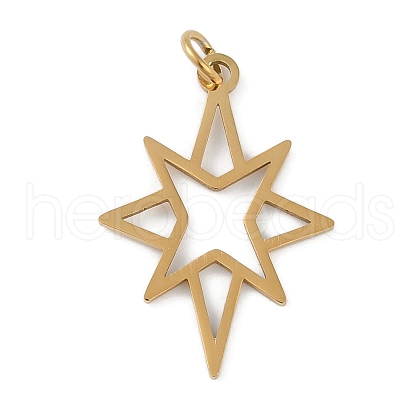 304 Stainless Steel Pendants STAS-L279-034G-1