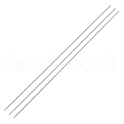 Steel Beading Needles with Hook for Bead Spinner TOOL-C009-01A-06-1