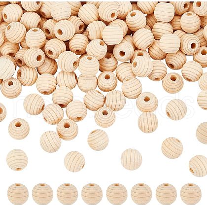 Fingerinspire Natural Wood Beads WOOD-FG0001-03-1