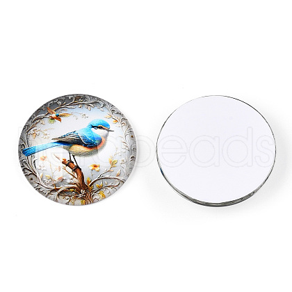 Glass Cabochons GGLA-T004-09F-1