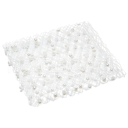 Polyester Mesh Ribbons for Bridal Headwear AJEW-WH0518-73A-1