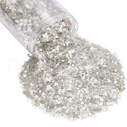 Olycraft Mica Fragment Nail Art Decoration Accessories MRMJ-OC0001-88-1