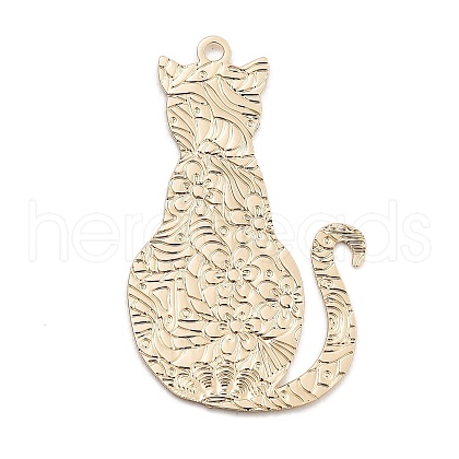 Long-Lasting Plated Brass Pendants KK-K336-53KCG-1
