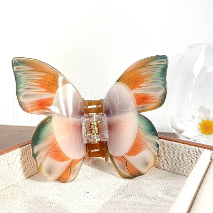 Acrylic Claw Hair Clips PW-WGBB546-03-1