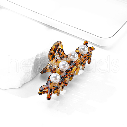 Cellulose Acetate Claw Hair Clips PW-WG408E6-06-1