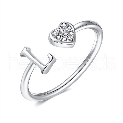 Adjustable Brass Rhinestone Cuff Rings for Women FS-WGEAD33-12-1