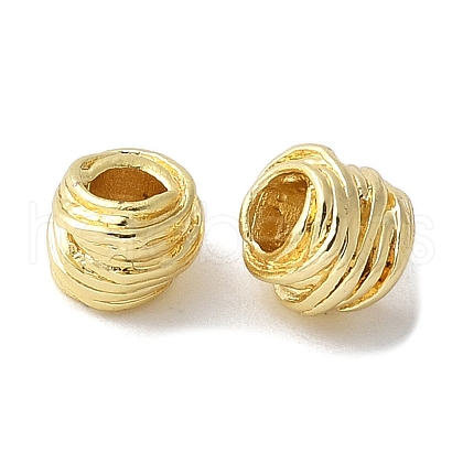 Brass Beads KK-S518-08G-1