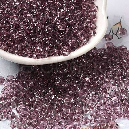Transparent Colours Glass Seed Beads X1-SEED-P006-02A-13-1