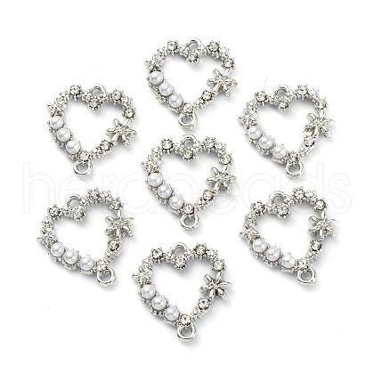 Alloy Crystal Rhinestone Links FIND-WH0110-040P-1