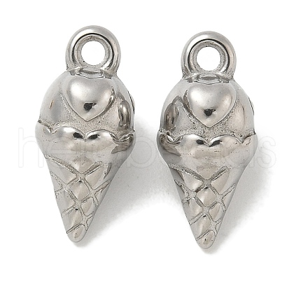 Anti-Tarnish 304 Stainless Steel Pendants STAS-Q334-04P-1
