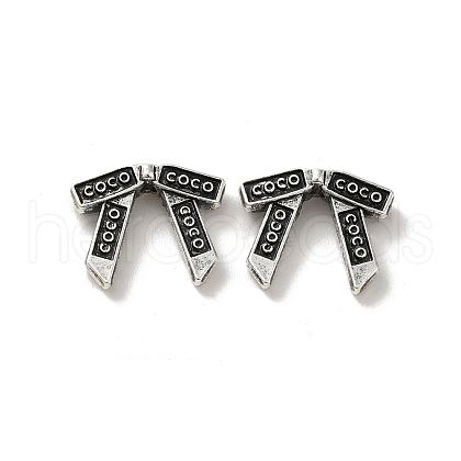 Tibetan Style Alloy Beads PALLOY-P302-11C-AS-1