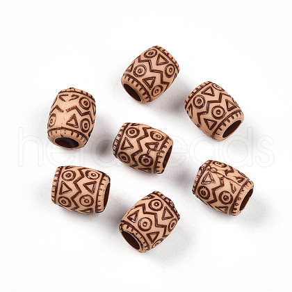 Opaque Acrylic Beads SACR-T017-20-1