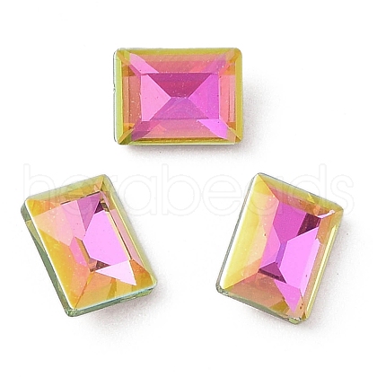 Glass Rhinestone Cabochons RGLA-L029-05A-VRLA-1