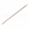Cubic Zirconia Classic Tennis Bracelet ZIRC-S067-073G-NF-3