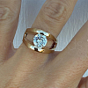 925 Sterling Silver Pave Cubic Zirconia Finger Rings for Women IK1659-1-3