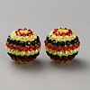 Thanksgiving Day Theme Resin Rhinestone Beads RB-WH0003-08H-1