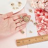 BENECREAT 12Pcs 2 Styles Brass Pendants KK-BC0014-15-3